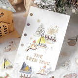 Flake stickers - Snowy Town - 4 - BGM - Tidformera