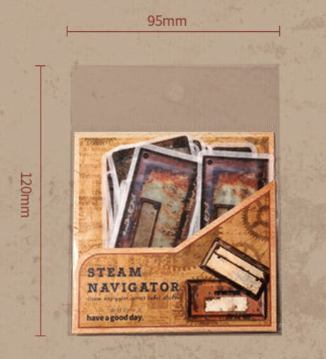 Flake stickers Steam navigator - Nummerplåtar - 3 - Other - Tidformera