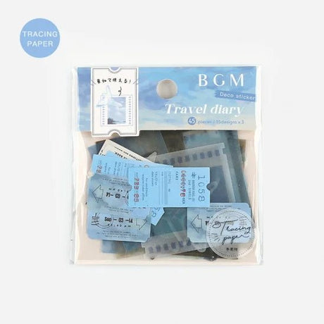 Flake stickers Travel Diary - Sky - 1 - BGM - Tidformera