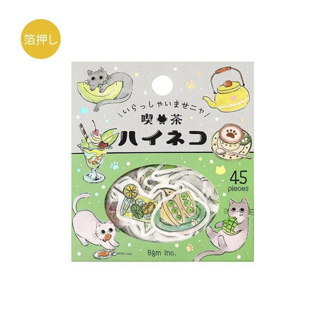Flake stickers - Welcome Meow! - Haineko - 1 - BGM - Tidformera