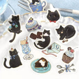 Flake stickers - Welcome Meow! - Kuroneko - 2 - BGM - Tidformera