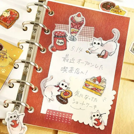 Flake stickers - Welcome Meow! - Shironeko - 5 - BGM - Tidformera