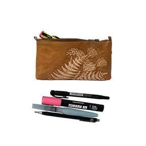 Flora läderfodral Sienna - 1 - Lamali - Tidformera