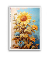 Rice Paper Decoupage - A5 - Flowers 0407