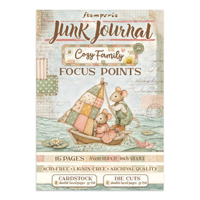 Focus points - Junk Journal - Cozy Family - 1 - Stamperia - Tidformera