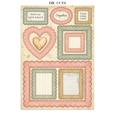 Focus points - Junk Journal - Cozy Family - 19 - Stamperia - Tidformera