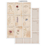 Focus points - Junk Journal - Flowers and Poems - 4 - Stamperia - Tidformera