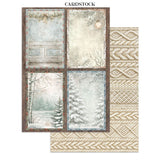 Focus points - Junk Journal - White Christmas - 8 - Stamperia - Tidformera