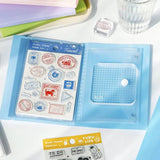 Förvaringsmapp BGM Clear stamps - Baby Blue - 3 - BGM - Tidformera