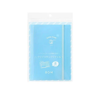 Förvaringsmapp BGM Clear stamps - Baby Blue - 1 - BGM - Tidformera