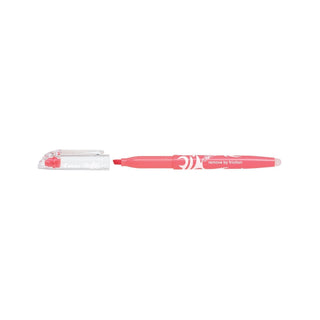 FriXion Överstrykningspenna Raderbara Light Red från Pilot Pen. En röd överstrykningspenna med avdraget lock.  - Tidformera