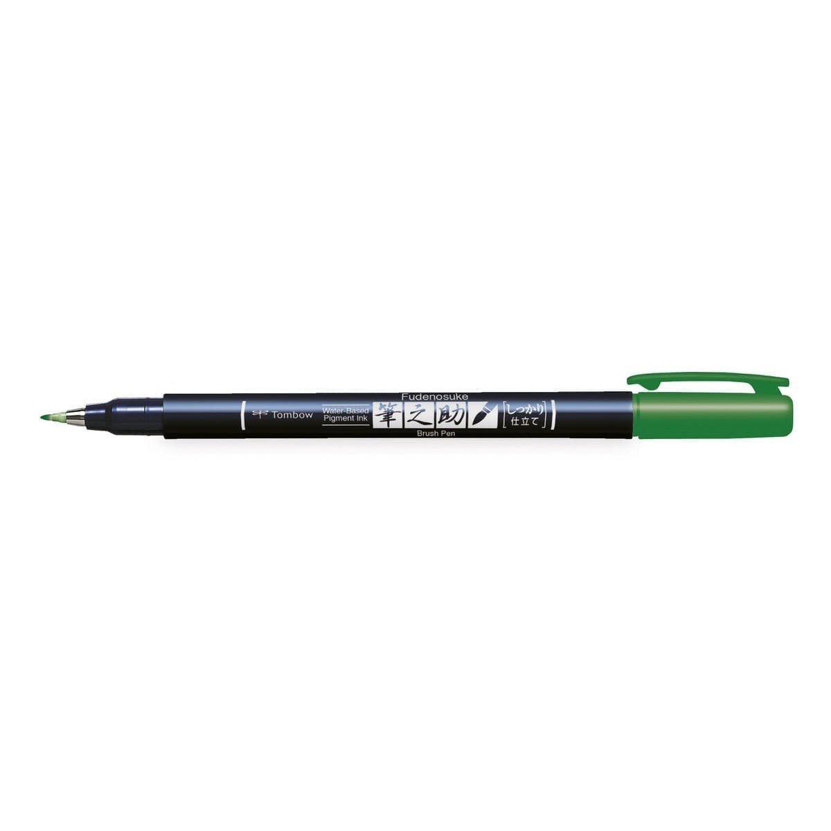 Fudenosuke Brush pen - Green 07 - Tombow - Tidformera