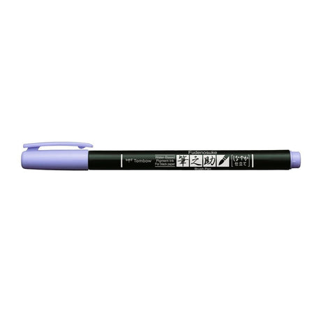 Fudenosuke Brush pen Pastel Soft - Lavender - 1 - Tombow - Tidformera