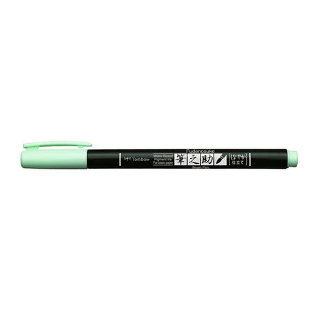 Fudenosuke Brush pen Pastel Soft - Light green - 1 - Tombow - Tidformera