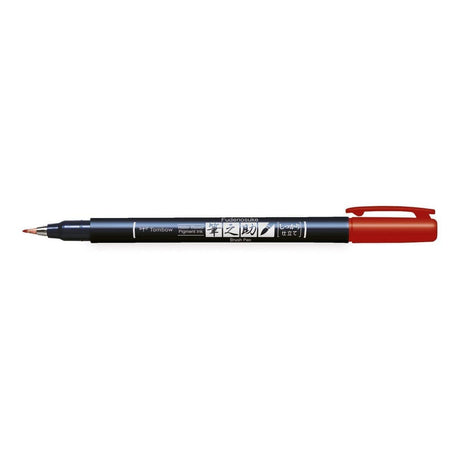 Fudenosuke Brush pen - Red 25 - 1 - Tombow - Tidformera