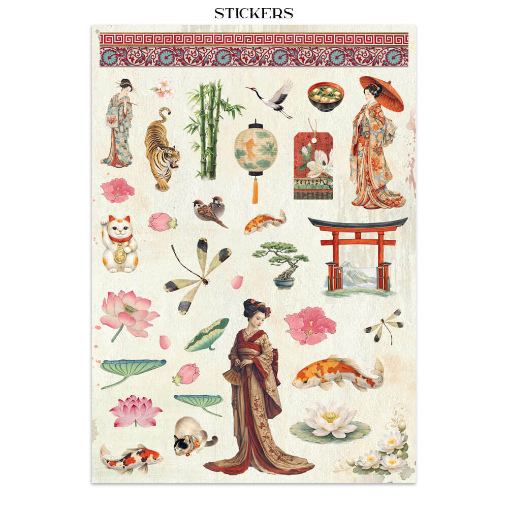 Junk Journal - Oriental Garden