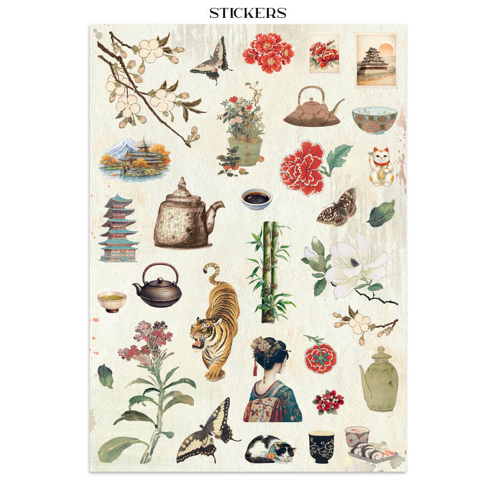 Junk Journal - Oriental Garden