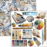 Fussy Cut Pad 24 - pack - An artist journey - 2 - Ciao Bella - Tidformera