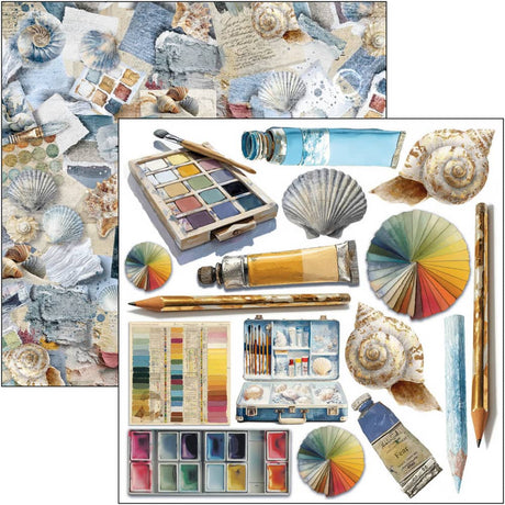 Fussy Cut Pad 24 - pack - An artist journey - 2 - Ciao Bella - Tidformera