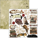 Fussy Cut Pad 24 - pack - Book Lovers - 2 - Ciao Bella - Tidformera