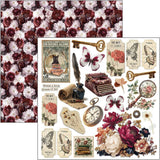 Fussy Cut Pad 24 - pack - Book Lovers - 9 - Ciao Bella - Tidformera