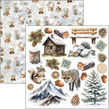 Fussy Cut Pad 24 - pack - Forest Tales - 2 - Ciao Bella - Tidformera
