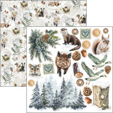 Fussy Cut Pad 24 - pack - Forest Tales - 4 - Ciao Bella - Tidformera