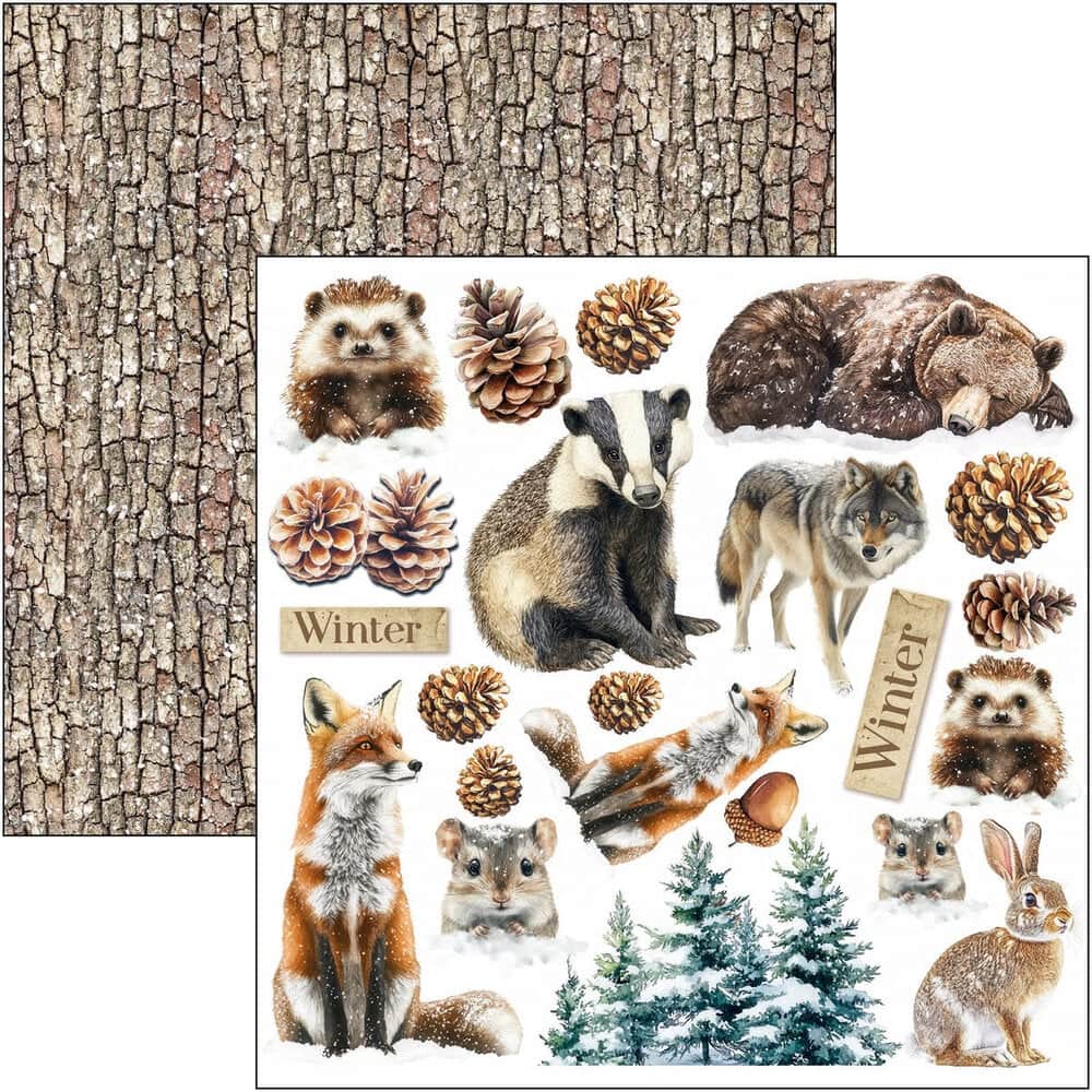 Fussy Cut Pad 24 - pack - Forest Tales - 3 - Ciao Bella - Tidformera