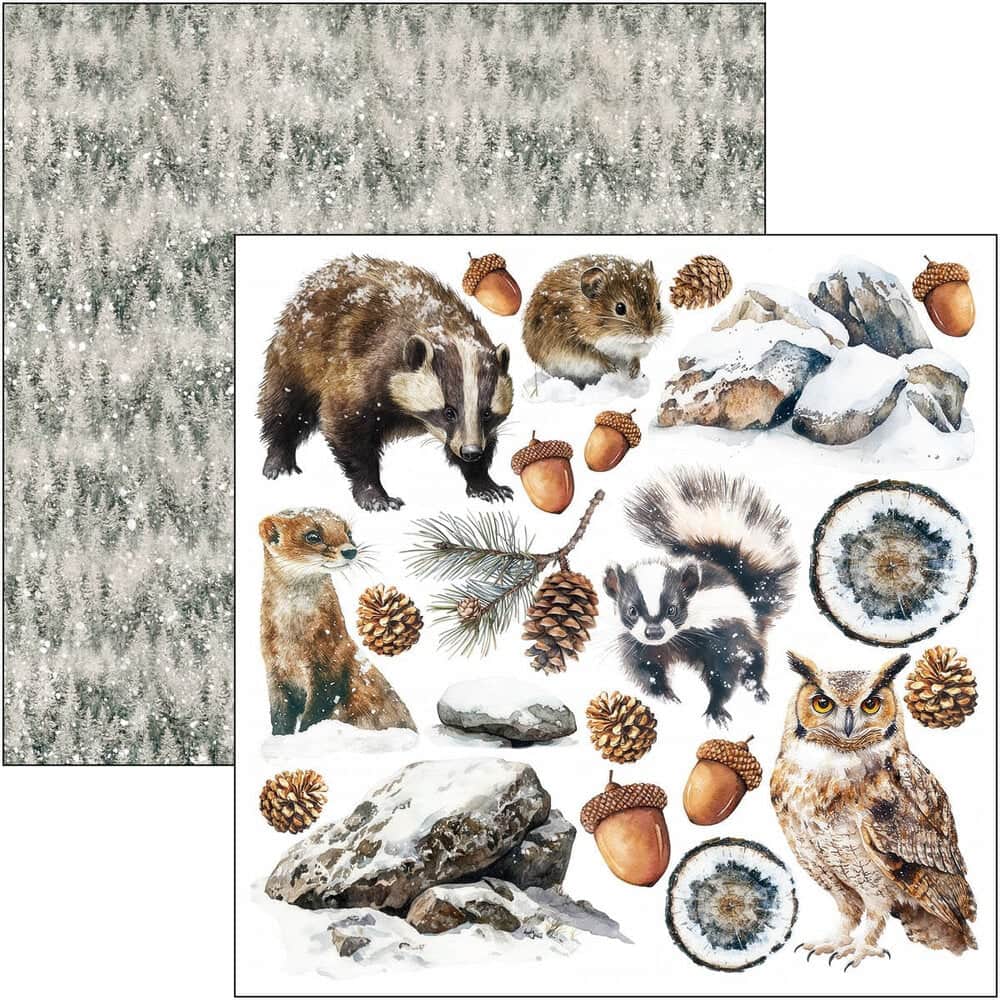 Fussy Cut Pad 24 - pack - Forest Tales - 8 - Ciao Bella - Tidformera