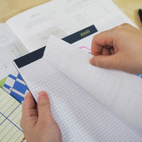 Fyndhörna - Sticky Memo 254x178 50 Blad Rutat Vit - 2 - Tidformera - Tidformera