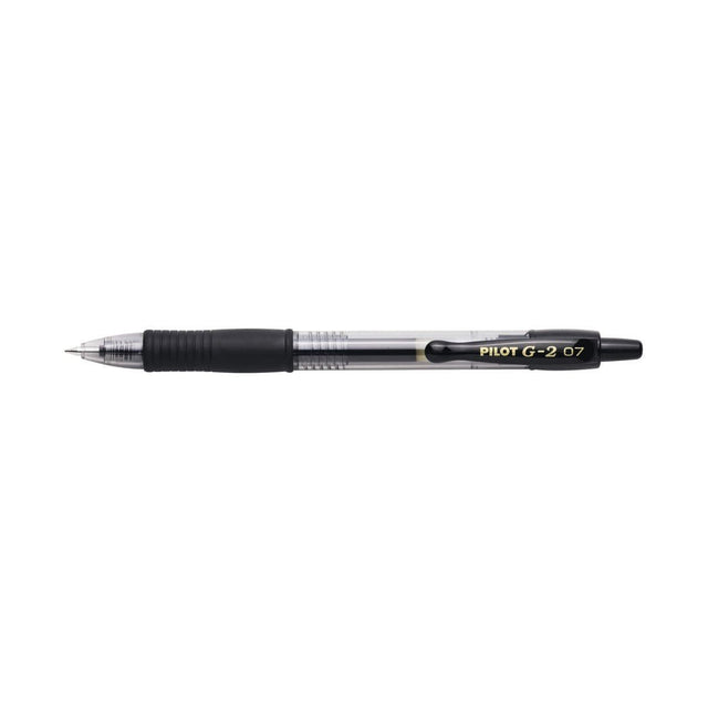 G-2 Gelkulpenna Medium 07 - Black - Pilot - Tidformera