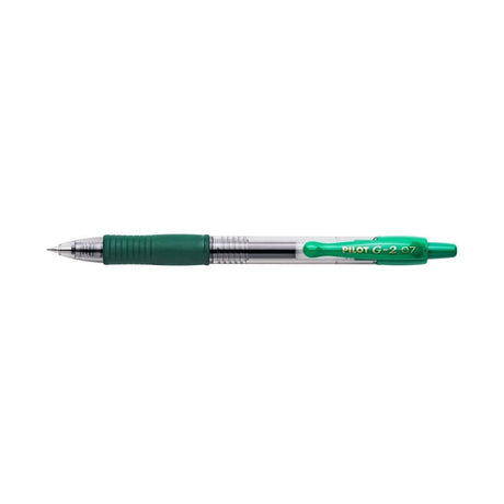 G - 2 Gelkulpenna Medium 07 - Green - 1 - Pilot - Tidformera