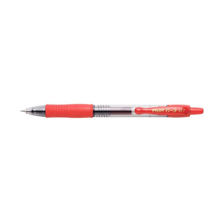 G - 2 Gelkulpenna Medium 07 - Red - 1 - Pilot - Tidformera