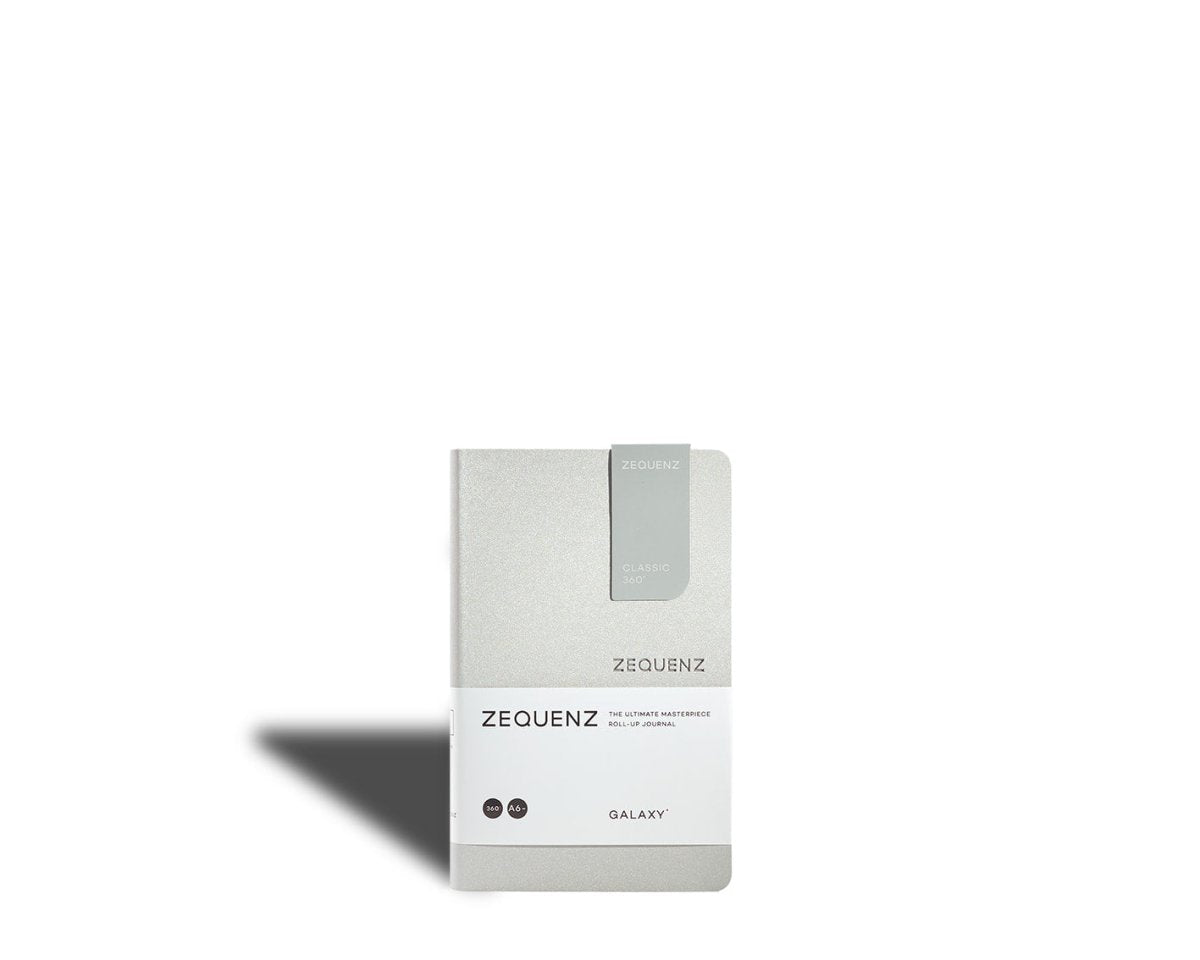 Galaxy - Rutad anteckningsbok - A6 - Silver Star - 1 - Zequenz - Tidformera
