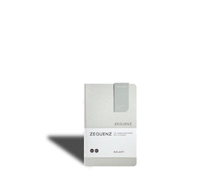 Galaxy - Rutad anteckningsbok - A6 - Silver Star - 1 - Zequenz - Tidformera