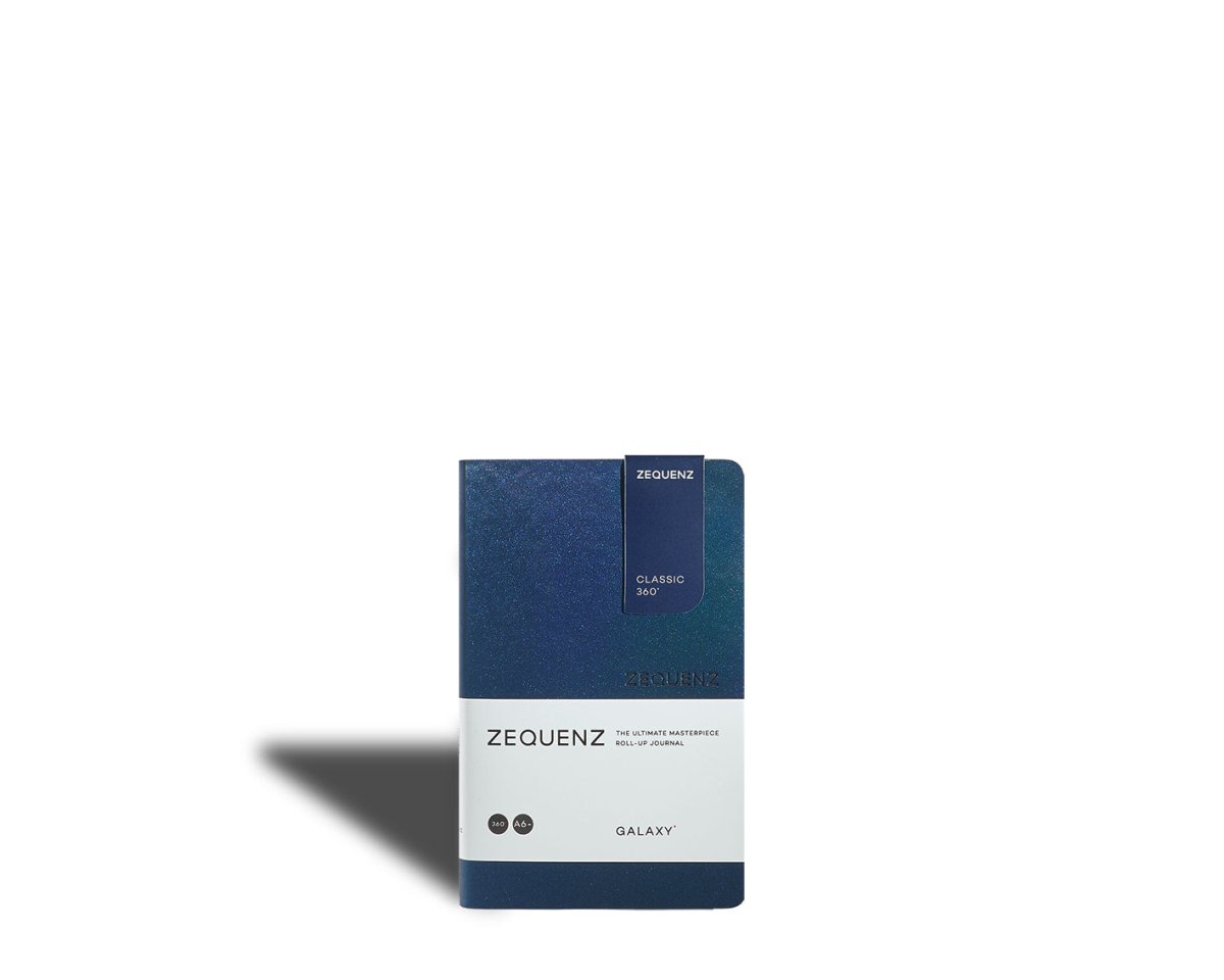 Galaxy - Rutad anteckningsbok - A6 - Space Blue - 1 - Zequenz - Tidformera