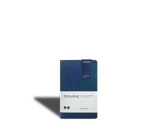 Galaxy - Rutad anteckningsbok - A6 - Space Blue - 1 - Zequenz - Tidformera