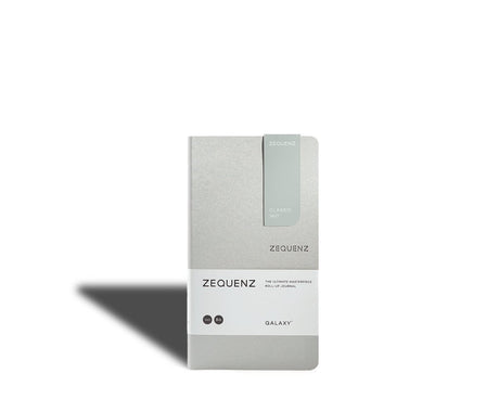 Galaxy - Rutad anteckningsbok - B6 Slim - Silver Star - 1 - Zequenz - Tidformera