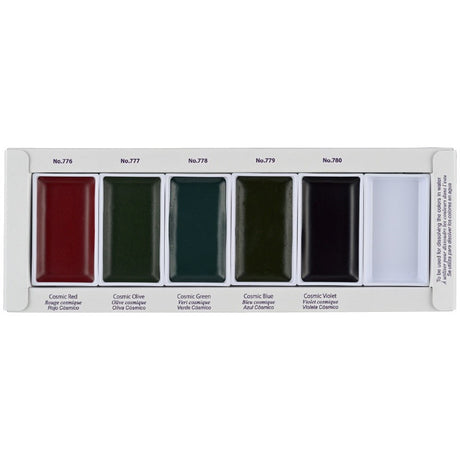 GANSAI TAMBI - Granulating colors 2 - 6 - ZIG Kuretake - Tidformera