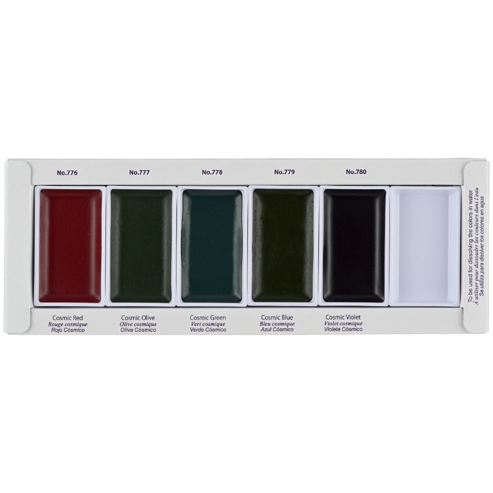 GANSAI TAMBI - Granulating colors 2 - 6 - ZIG Kuretake - Tidformera
