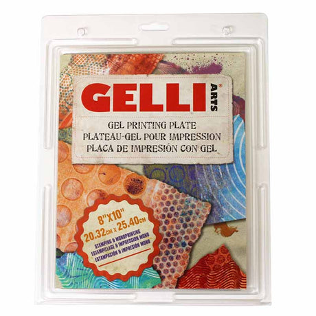 Gel printing plate 20,32 x 25,4 cm - Gelli Arts - Tidformera