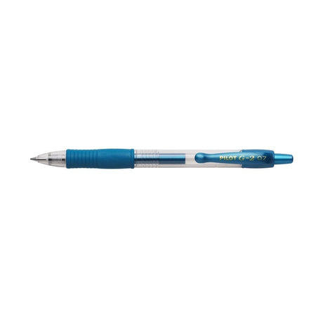 Gelkulpenna G - 2 Metallic 0,7 - Blue - 1 - Pilot - Tidformera