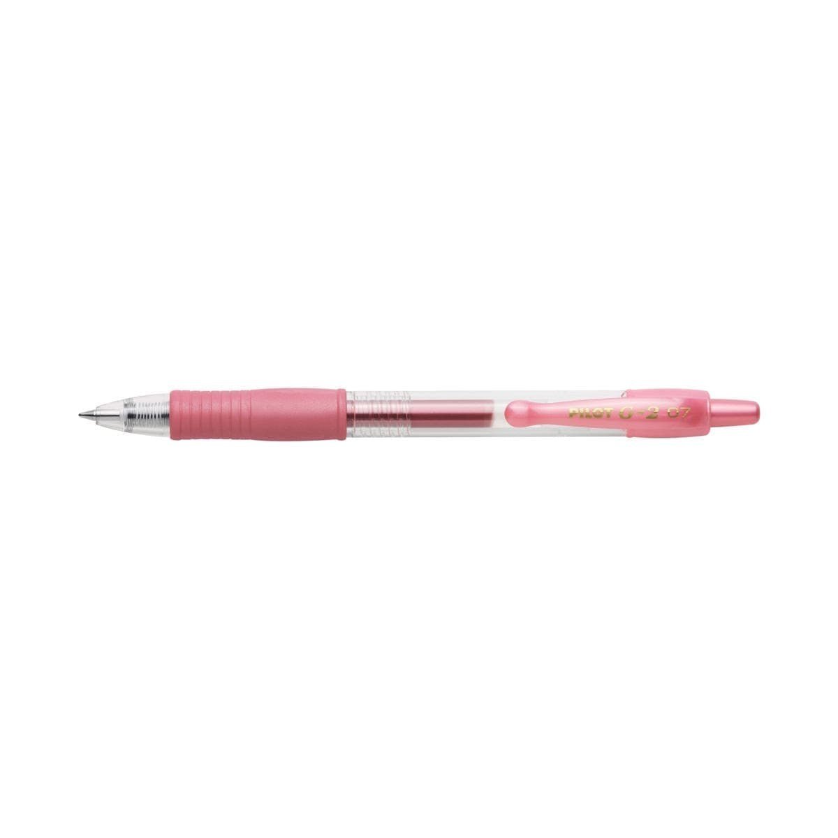 Gelkulpenna G - 2 Metallic 0,7 - Pink - 1 - Pilot - Tidformera