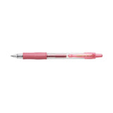 Gelkulpenna G-2 Metallic 0,7 - Pink - Pilot - Tidformera