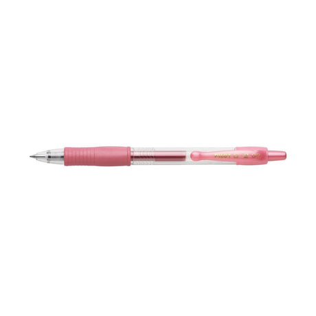 Gelkulpenna G - 2 Metallic 0,7 - Pink - 1 - Pilot - Tidformera