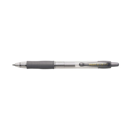 Gelkulpenna G-2 Metallic 0,7 - Silver - Pilot - Tidformera