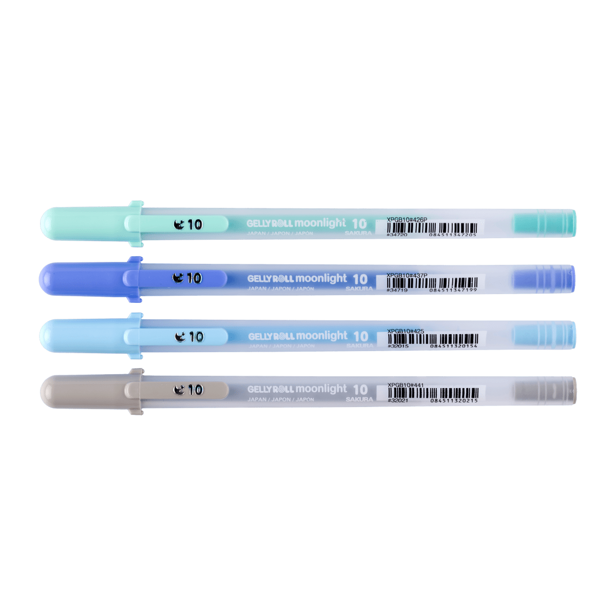 Gelly roll Moonlight Bold 4-pack - Aurora - Sakura - Tidformera