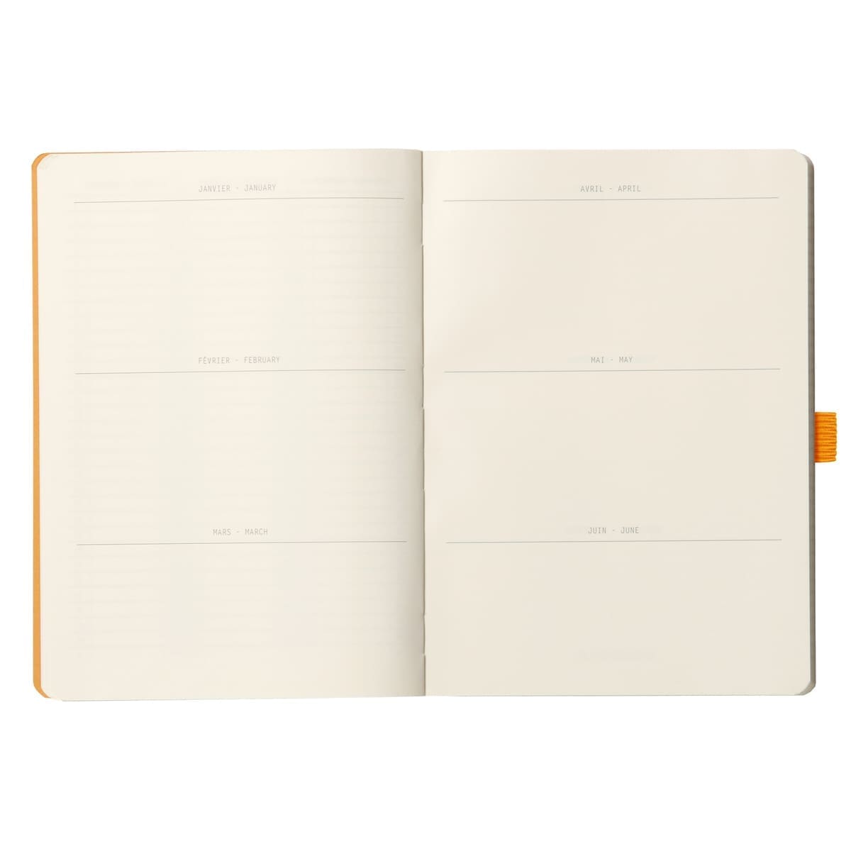 GoalBook Dotted notebook A5 - Anise green - Rhodia - Tidformera