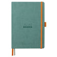 GoalBook Dotted notebook A5 - Aqua - Rhodia - Tidformera