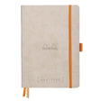 GoalBook Dotted notebook A5 - Beige - Rhodia - Tidformera